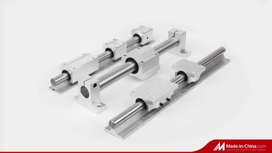中国国内 15 年の専門メーカー SBR TBR CNC 自動車部品用アルミニウム リニア サポート シリンダー クローム リニア レール